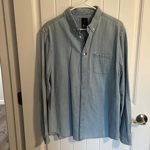 Mens denim shirt